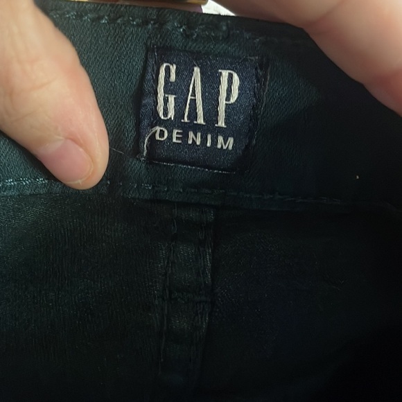 Gap‎ green denim jeans size 0 25” Regular True Skinny - Picture 7 of 8